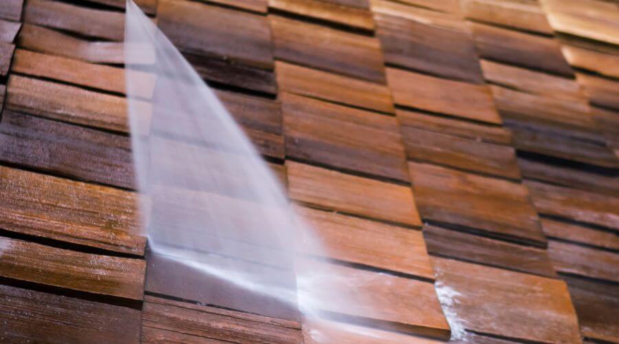 Professional gutter cleaning in Harrison, MI